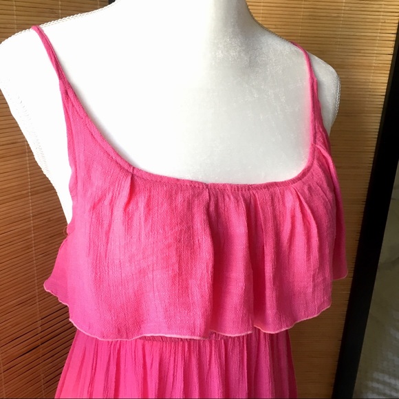 Pink Ruffle Dress - Picture 4 of 7